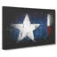 Flag Of Texas - Wrapped Canvas-56640843