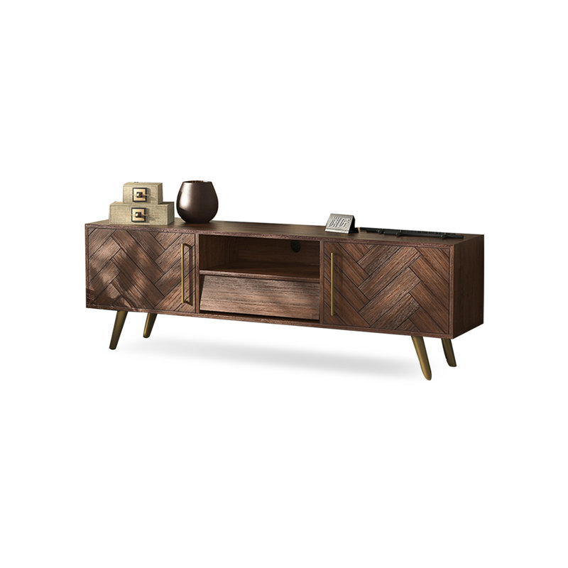 Meuble télé Retro, H 23,62 po x L 62,99 po x l 15,75 po