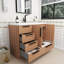 Meuble-lavabo autoportant avec tiroirs latéraux Carla-2065889994-2065889992