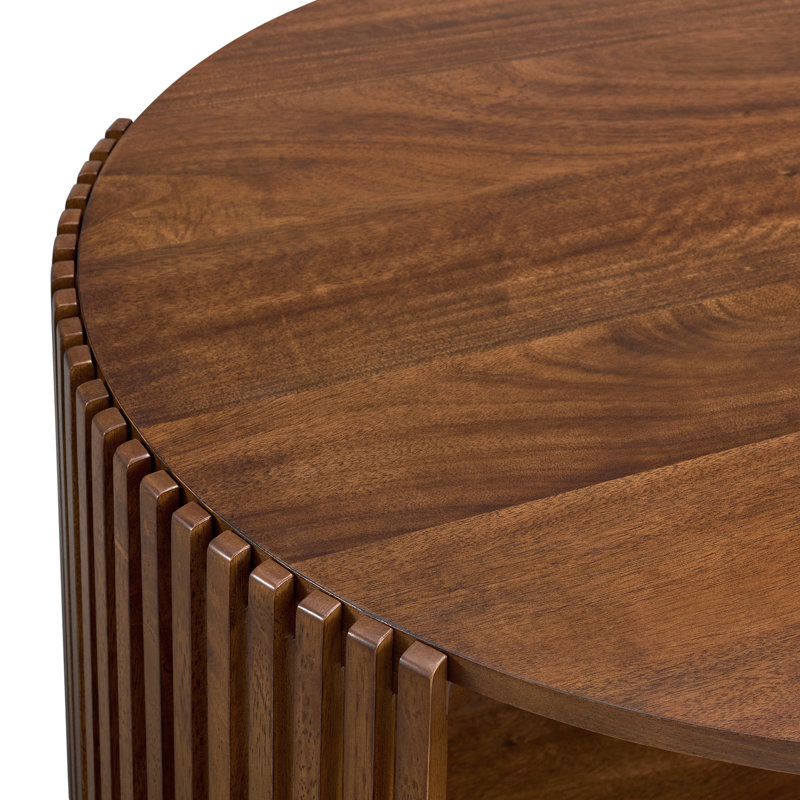 Table basse Estie, Mangue cassonade