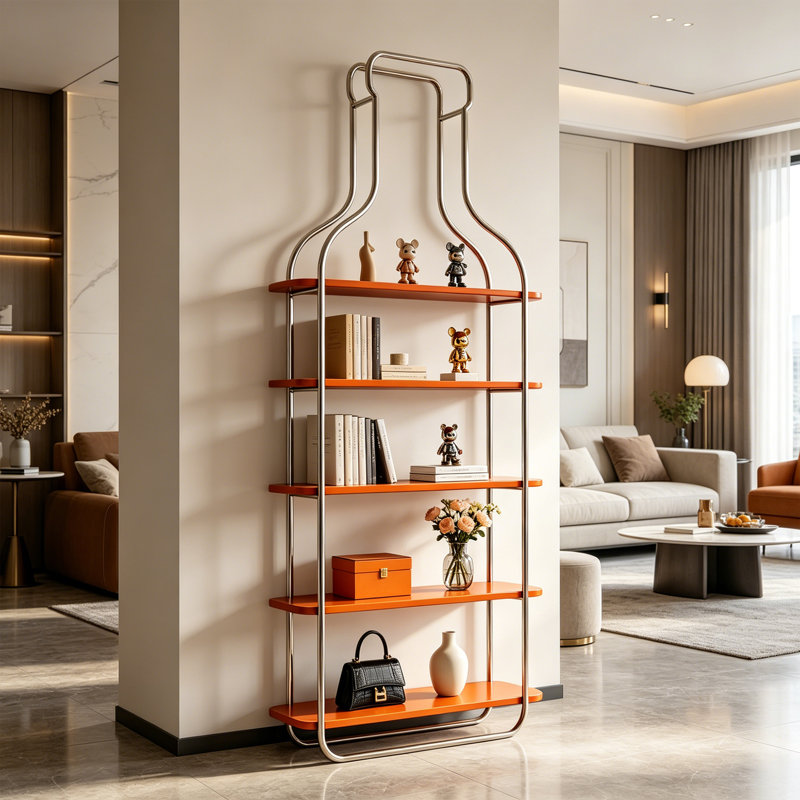 Étagère de présentation Creative, (5 Shelves) 74.8" H x 31.5" W x 13.78" D
