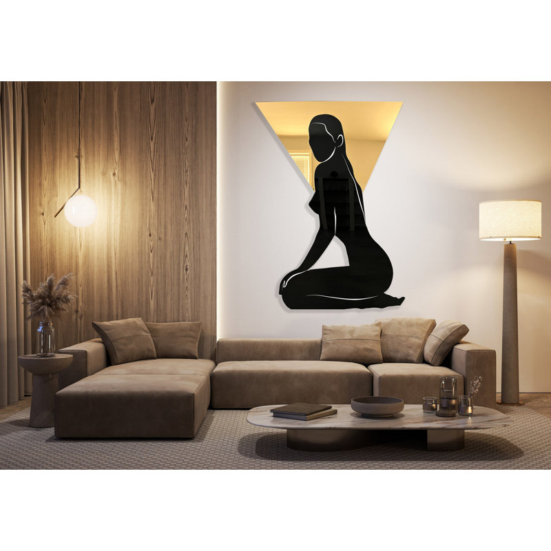 Décoration murale silhouette femme