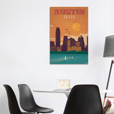 Austin - Wrapped Canvas Print