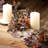 72" Artificial Mixed Leaf Rustic Fall Garland, Brown