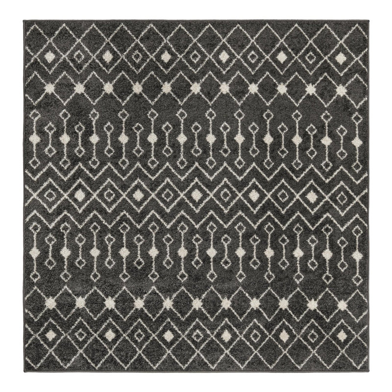 Somerville Geometric Indoor Rug, Square 6'