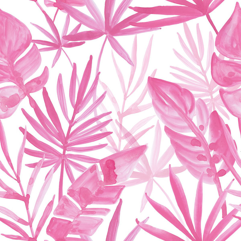 Panneau de papier peint floral Honya, L 2,08 pi x L 10,42 pi