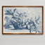 «Marine Basket of Flowers I», reproduction d'art encadrée-895153179-895153176