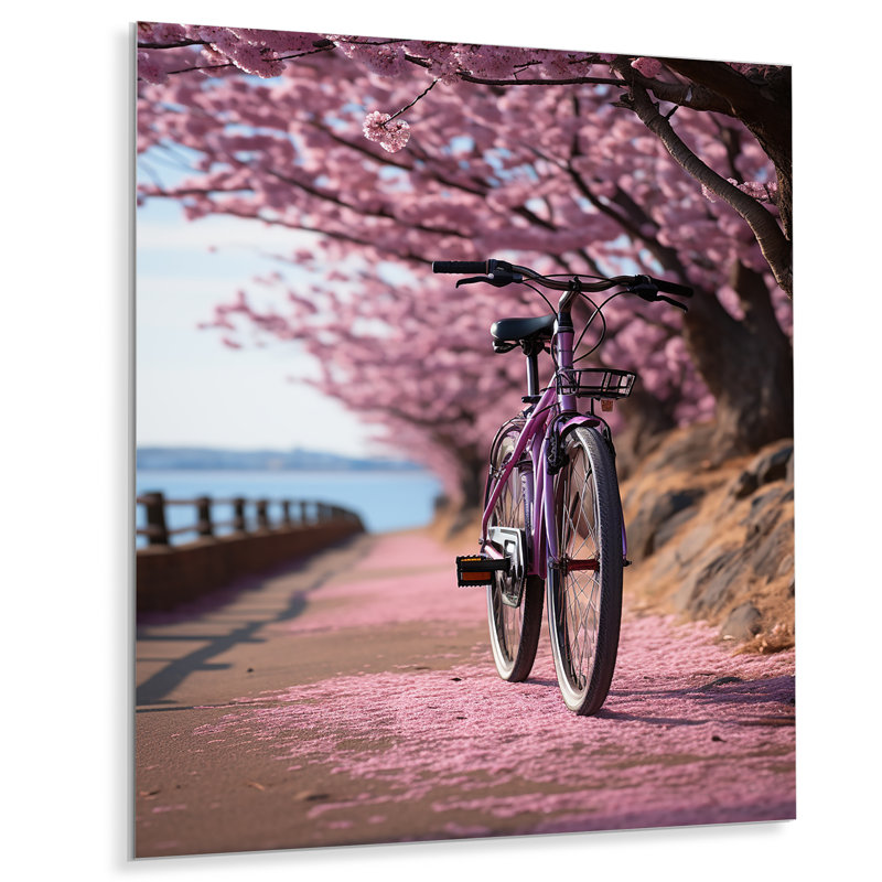 Vélo chuchotant roues - vélo art mural en métal salon, H 20 po x l 12 po x P 1 po