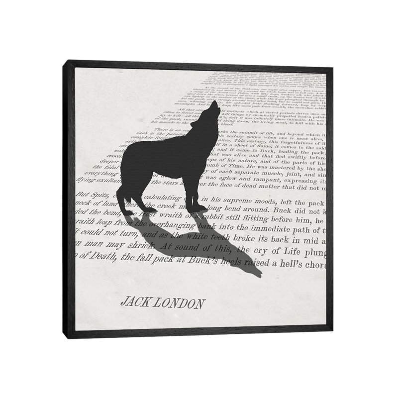 Call Of The Wild by Peter Walters - Floater Frame Print on Canvas, 93.98 cm H x 93.98 cm W, Black Framed Canvas