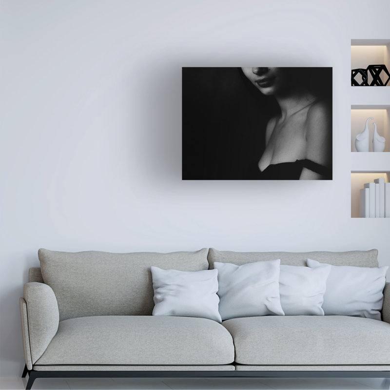 Œuvre sur toile, "Bachelin", H 24 po x l 32 po