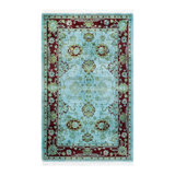 Fine Vibrance One-of-a-Kind 2' 7" X 4' 2" Hand Knotted Area Rug