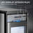 Electactic 44Lbs/Day Nugget&Pebble Ice Maker With 10-Min Quick Freeze, 1.8L Removable Tank, Self-Cleaning Function, Pellet Ice Makers With Ice Scoop &Removable Basket, Compact Design For Home/Bar/Office
