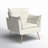 Toulouse Tufted Back Upholstered Armchair-1638380355