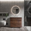 Meuble-lavabo simple avec plateau en céramique Derrance-642435465-642435478