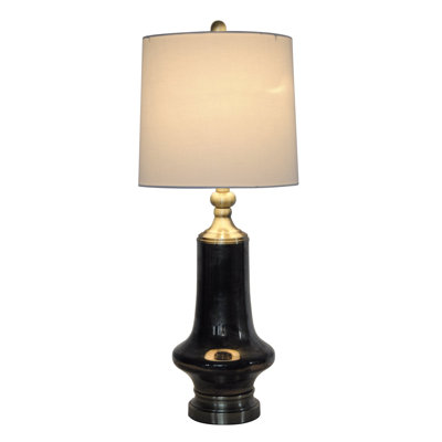 Lampe de table irisée 30,5 po Pressnell