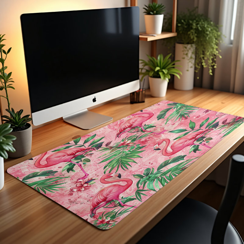 Polyester Desk Pad, 14.4x12.1