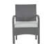 CORDOBA KD WICKER 4 PC CHAT SET