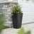 Step2 Tremont Square Tall Tapered Plastic Outdoor Planter-89992004-96917007