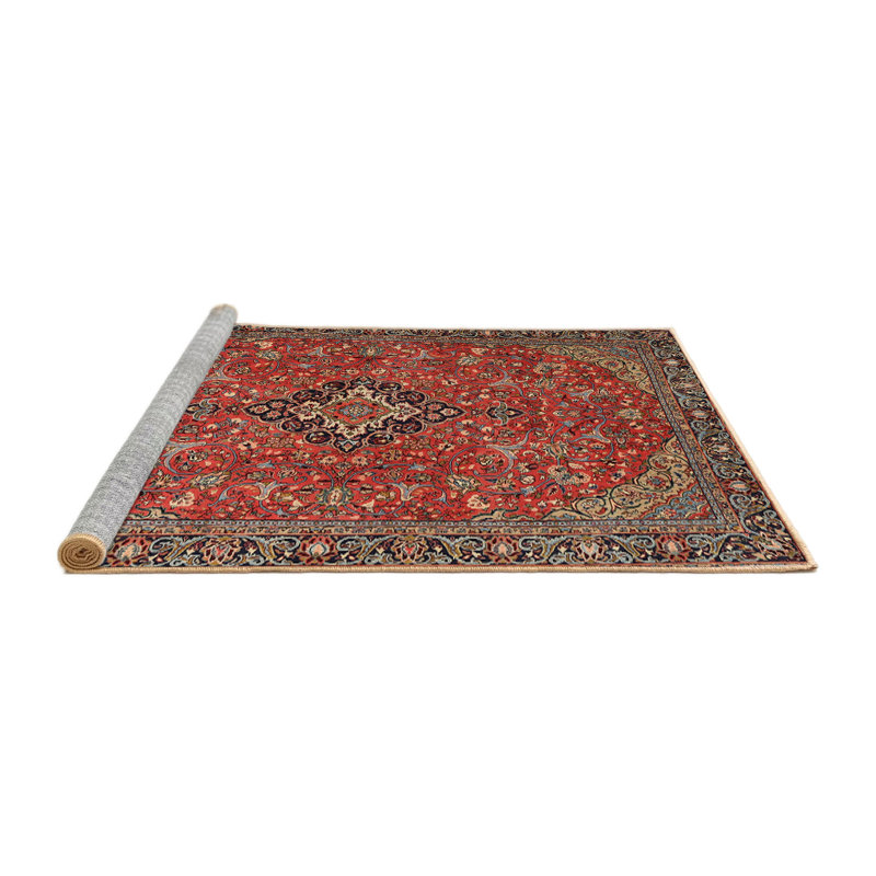 Catey Oriental Indoor Rug, Round 8'