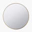 Stainless Steel Round Wall Mirror-98249878-98249877