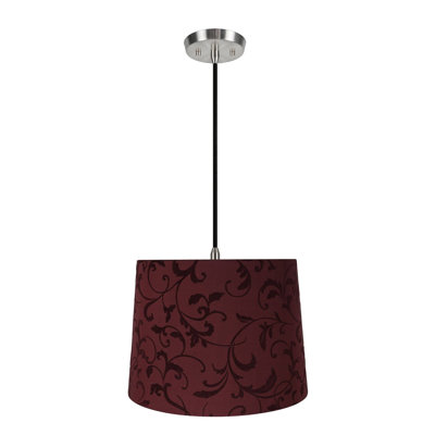 Luminaire tambour à tambour simple 1 lumières Haxby