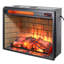 Foyer encastré à quartz 23 po - Version bûche de bois avec aspect brique. Puissance de chaleur de 1 500 W. 5000 / heure. Effet de flamme réaliste. 4 options de luminosité réglables. / Ul. Double précaution. Énergie