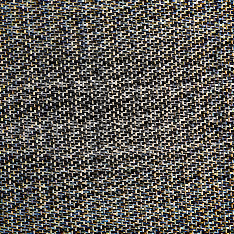 Ensemble de napperons en tweed ivoire 6 pièces Ivanna, Gris