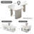 2PC Coffee Table Set-1851665707