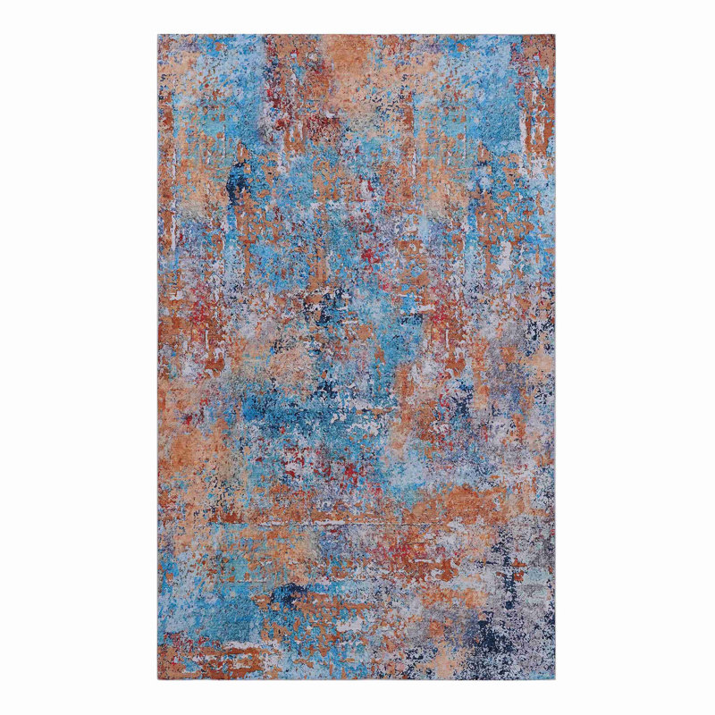 Multi Washable Rug Doormat Rug, Rectangle 2' x 3'