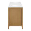 Benita 72" Rattan and Oak Bathroom Vanity