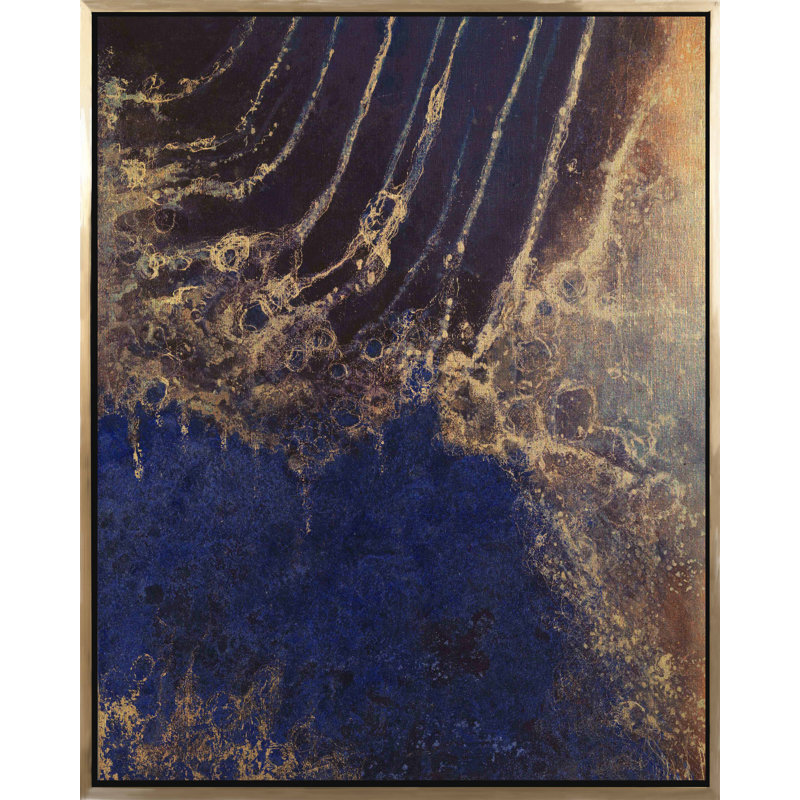 Degrees of Clarity - Peinture sur toile avec cadre flottant