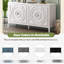 Buffet blanc multifonctionnel en bois massif pour un rangement stable dans différentes pièces. Buffet rétro avec beaucoup de rangement pour garder votre maison organisée et bien rangée.-358044906