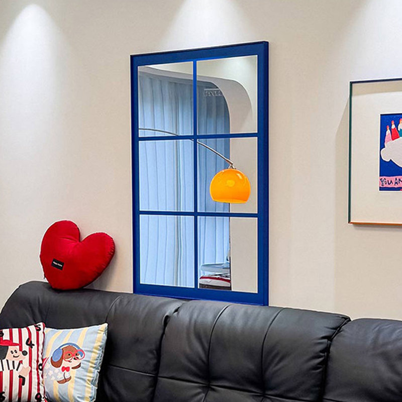 Miroir mural rectangulaire en aluminium, 27.56"W*39.37"H*1.97"D