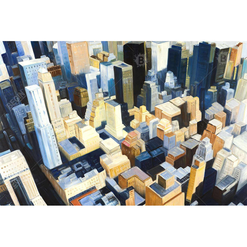 Manhattan View Empire State Building Canvas | Home Decor Art