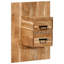 60cm W Solid Wood Bedside Table-176420241