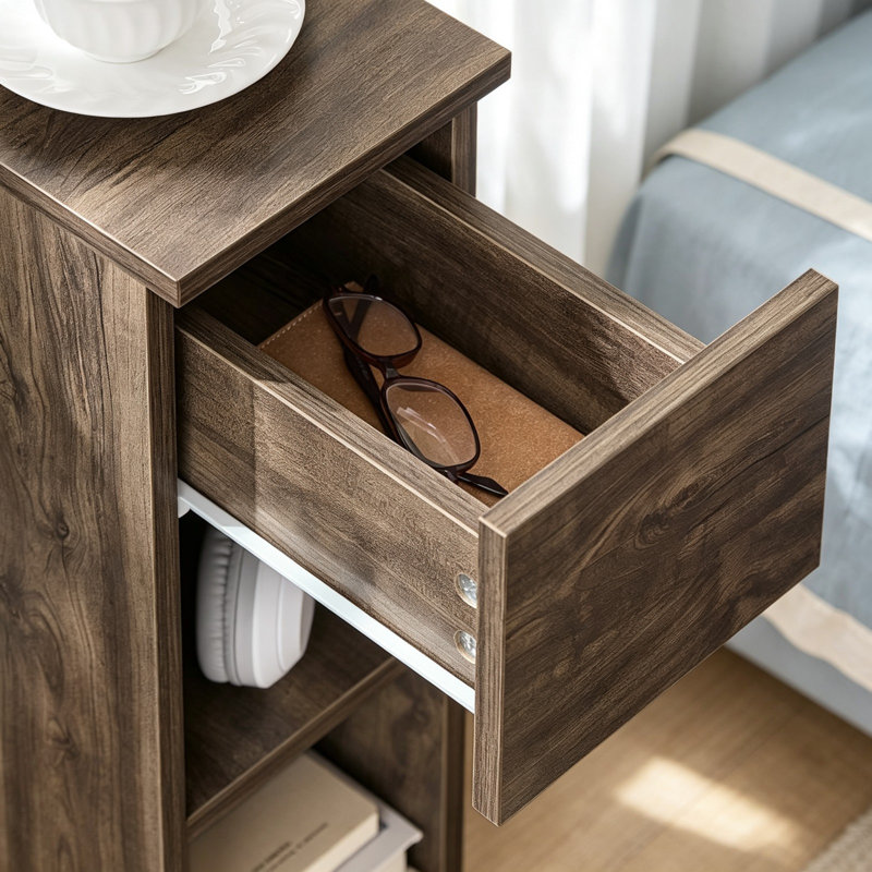 20 cm W Particle Board Bedside Table