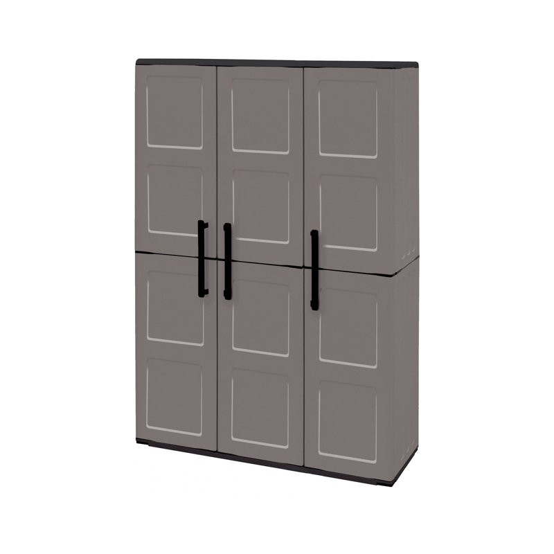 Plastic 3 - Door Rectangle Accent Cabinet