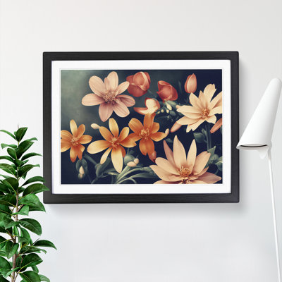 Timeless Flowers - Single Picture Frame Painting