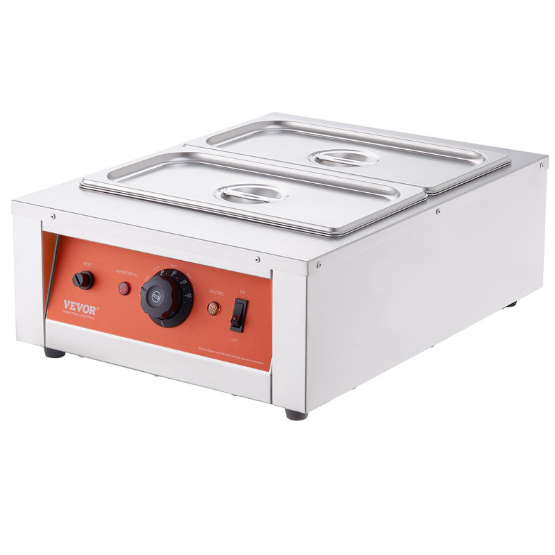 Machine à tremper le chocolat avec cuve 17,6 lb 2 cuves VEVOR