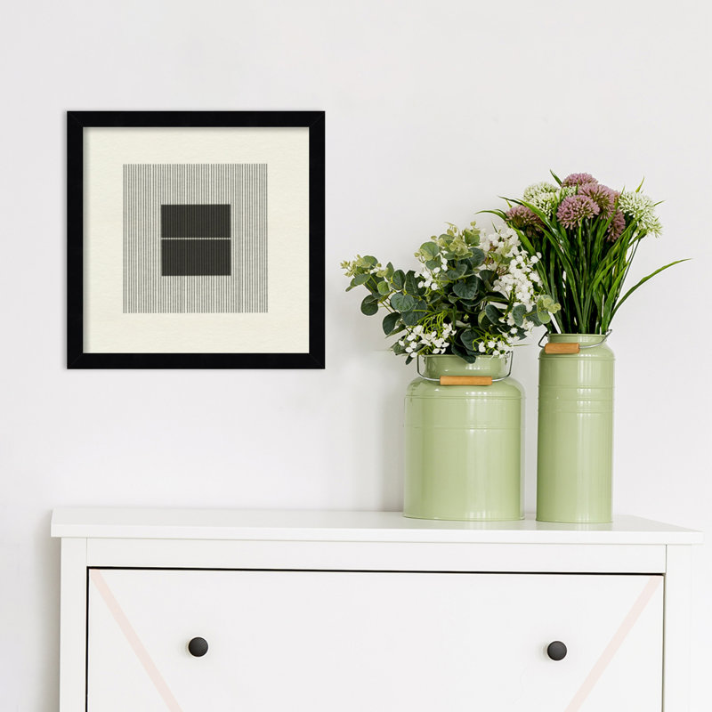 Honoring Matisse Warm by The MIUUS STUDIO, Black, 13" H x 13" W x 1" D