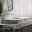Occasion Wall-Mount Bathroom Sink Faucet Lever Handle Trim-1873909716