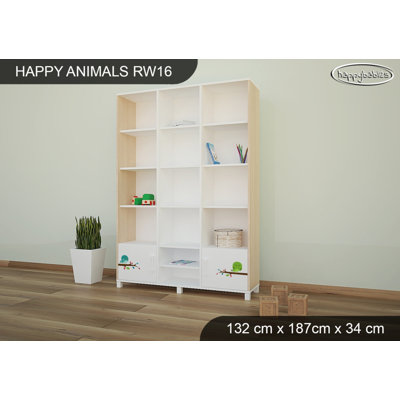187cm H X 132cm W Kids Bookcase
