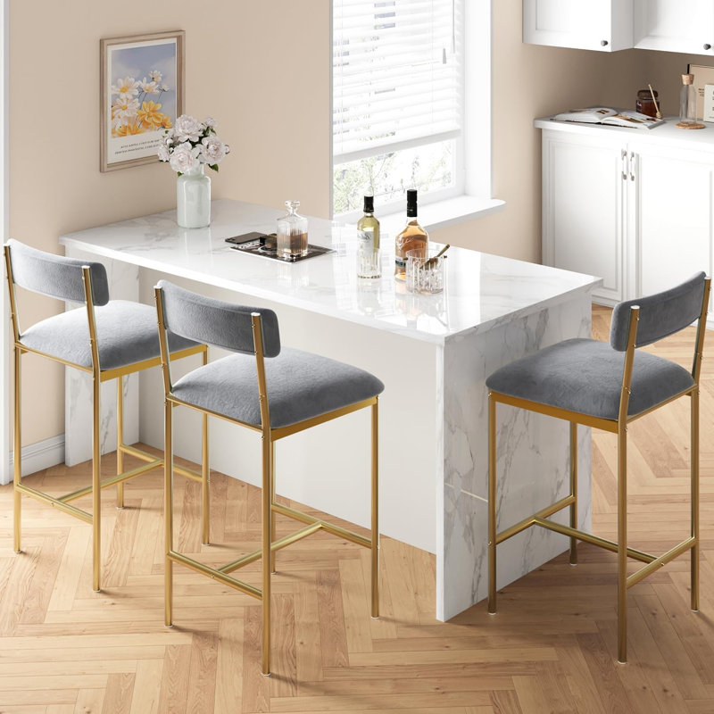 Ensemble de tabourets de bar 4pack Luxury