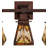 20" Wide Nuevo Mission 3 Light Vanity