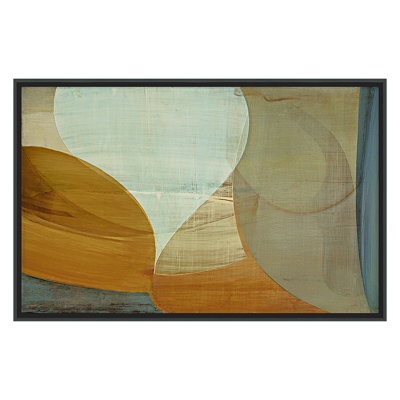 Swank par Victoria Johnson - peinture sur toile à cadre flottant