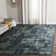 Tapis bleu marine Syliva