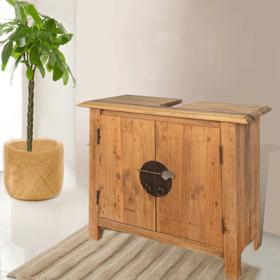 Bredevoort 70cm Single Bathroom Vanity Base Only in Brown