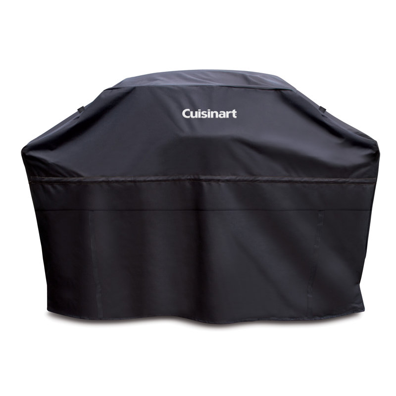 Cuisinart Heavy Duty Rectangular Grill Cover, 46"H x 65"W x 24"D, Black
