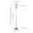 Frieda 54.5'' Torchiere Floor Lamp-2022781525-2014879599