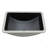 Ceramic Undermount Bathroom Sink With Overflow